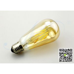 CE RoHS FCC SAA Approved High Quality ST64 Edison LED Bulb E26 E27 B22 4W AC220