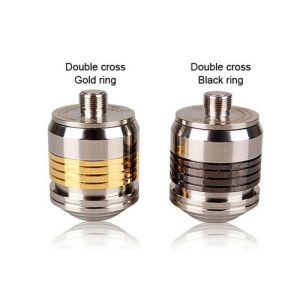 In stock mechanical mod RDA vaporizer double cross atomizer with air control
