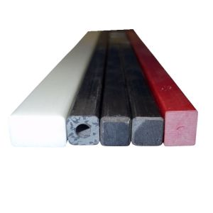 High Intensity Solid Pultruded Glassfiber Square FRP Rod Bar Sticks Pole Custom