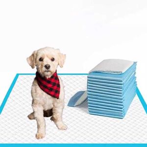 Cheap Non Woven Fabric Pet Pad for Puppy Dog Training Fluff Pulp SAP Tissue PE Free Samples for sale