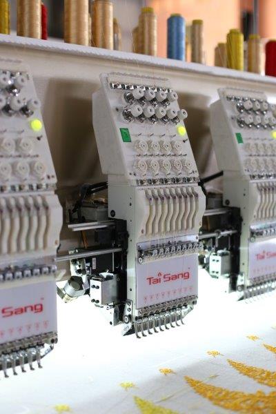 Quality Tai Sang Embro Excellence Model 918(9 needles 18 heads computerized embroidery machine) wholesale