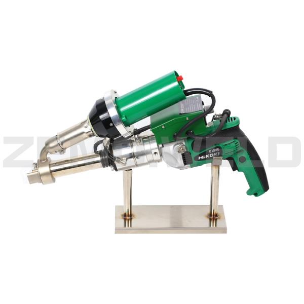 Adjustable HDPE Plastic Hand Extrusion Welder Geomembrane Hitachi Motor