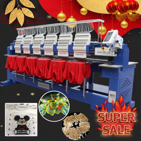 As good as tajima embroidery machine HO1506H 15 needles 6 head computer