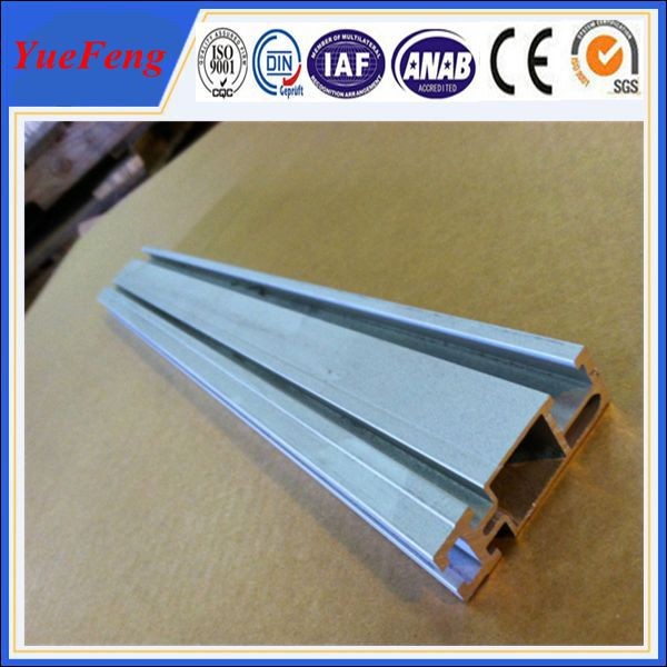 Quality Solar panel mounting aluminum rail solar mounting rail, solar rails anodized aluminium wholesale