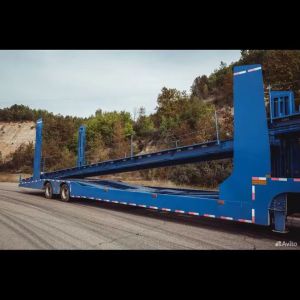 Compact Design 2 Axle Car Carrier Trailer with Fuwa/BPW Axle and High Qualit