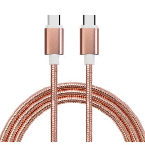 1M 2M Colorful Braided Charging Cable 60W 100W Type C To C USBA To C Charging
