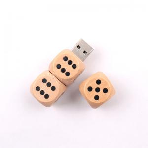 China Special Shapes Wooden USB Flash Drive 16GB 32GB 64GB 15MB/S FCC Approved on sale