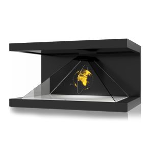 Magic 3D Hologram Pyramid Showcase , Holographic Display Pyramid Box Full HD