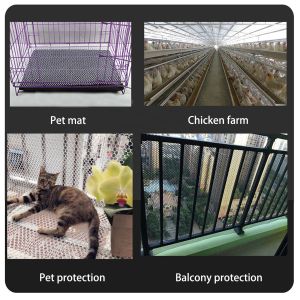 Hot Sale Poultry Hexagonal Fence Plastic Stretch Breeding Chicken Fence Net