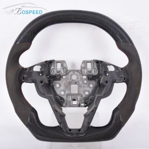 Red Stripe Custom F150 Steering Wheels Ford Alcantara 350mm