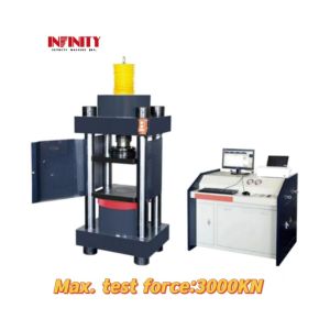 High Precision Testing Force Micro Electro Hydraulic Servo Compression Test