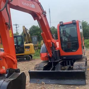 China Used Kubota Digger  KX185  Secondhand 8.5ton Small Type Mini Crawler Excavator on sale