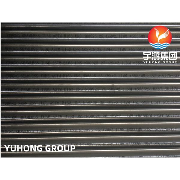 ASME SB163 UNS N08825 / Incoloy 825 Nickel Alloy Seamless Tube