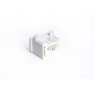 UK Telephone Modular RJ11 PCB Jack With High Insulation Resistance