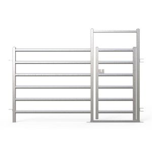 Galvanized cattle panel