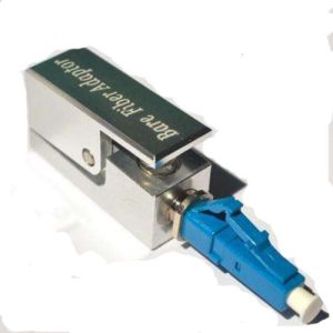 Bare Singlemode Simplex Fiber Optic Adapter ABS Blue fiber adoptor