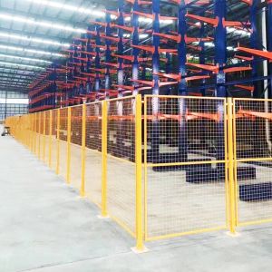 Wire Mesh Security Fence Aluminium Alloy Safety Fence Warehouse Fence