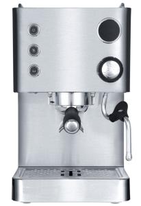 China 1.7L water PID Control Temperature Espresso Machine Commercial With Dual Boiler Silver Color Easy Operation For Home Use on sale