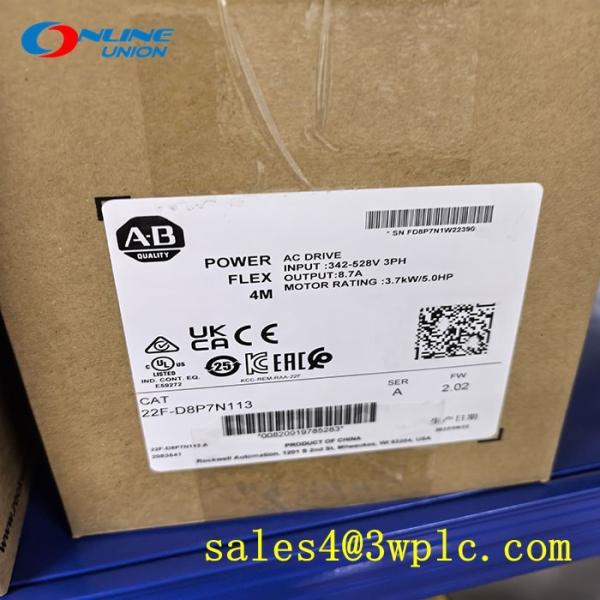 Quality 22F-D8P7N113 Allen Bradley Allen Bradley  PowerFlex 4M-3.7 kW (5 HP) AC Drive wholesale