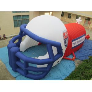 Cheap inflatable mascot blast tunnel for sale for sale