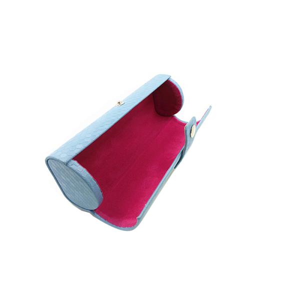 Magnetic Buckle Optical Glasses Case With Blue And Pink Or Custom Color