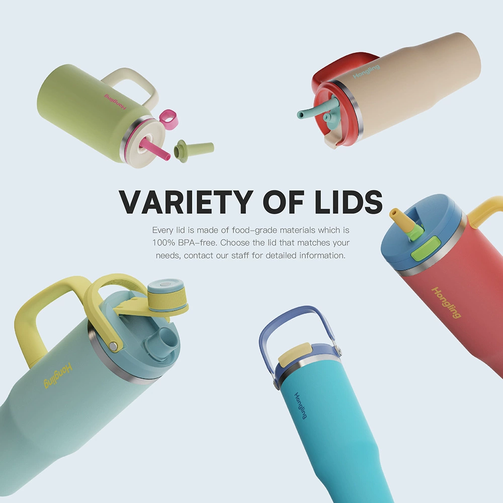 Amazon Cross-border 30oz/40oz/50oz Car Cup Custom Ice Cup Large-capacity Straw