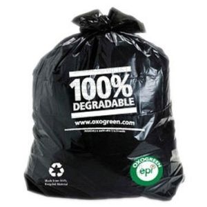 ASTM D6400 100% Compostable Trash Bags, 2.6 Gallon, 9.84 Liter, 100 Count, Extra