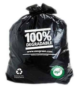 Quality ASTM D6400 100% Compostable Trash Bags, 2.6 Gallon, 9.84 Liter, 100 Count, Extra Thick 0.71 Mils, Food Scrap Bagease pac wholesale