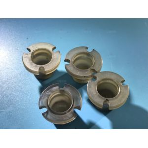 9.4 Hardness Silicon Carbide Wafer Single Crystal Bearing Parts Customized Shape