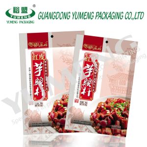 Resealable white matt pouch packaging gummies mylar candy bags