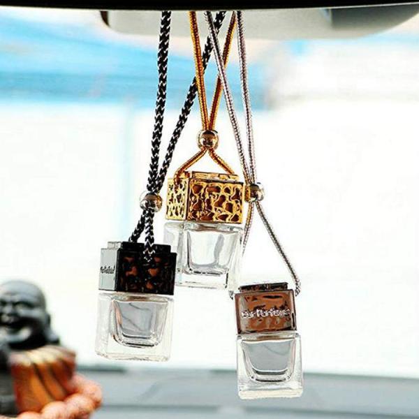 Silver Caps Car Perfume Refill Bottle Light Weight Nice Appearance As Gift