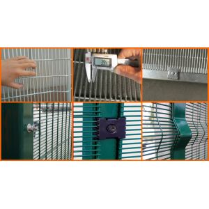 358 welded wire mesh fence