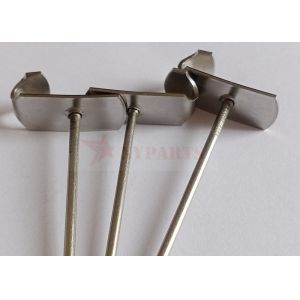 14ga X 2-1/2" Ss Rectangular Top Lacing Anchors To Secure Removable Insulating