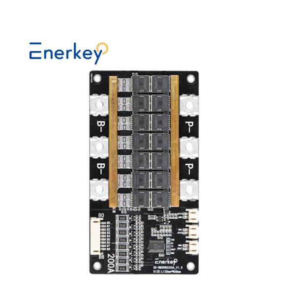 Enerkey BMS 3S 4S 5S 6S 7S 8S BMS Balance Continuous Current 200A Lifepo4 li-ion