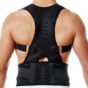 Clavicle brace amazon adjustable posture corrector device elastic with magnets
