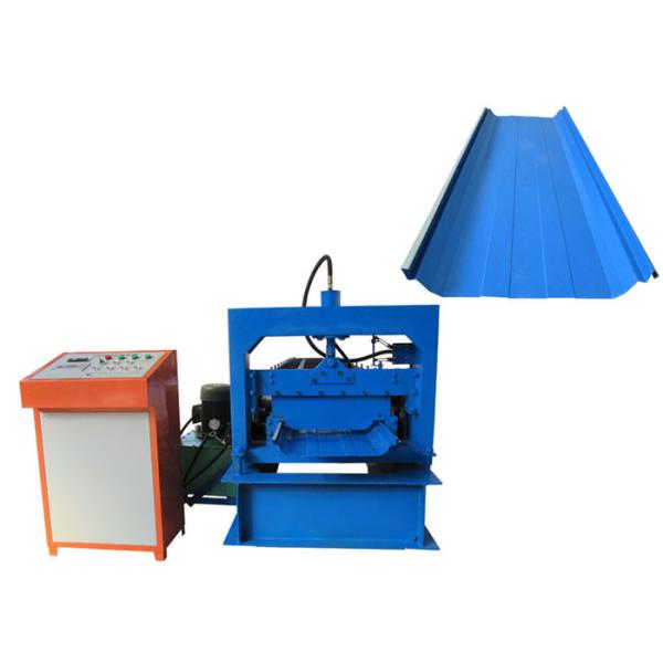 Aluminum Profile Standing Seam Roll Forming Machine Joint Hidden Type Chain Size