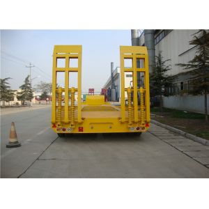 4 Axles 100 Ton Heavy Haul Trailer Front Load Common Mechanical Suspension