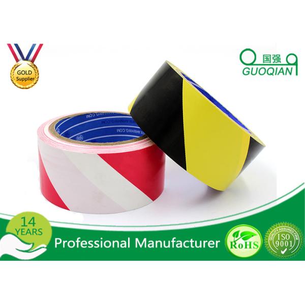 Underground Cable Electrical Warning Tape Red And White Striped , Safety