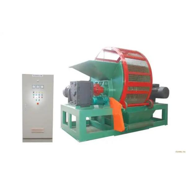 Automated Scrap Tire Crushing Plant With PLC Control And DC53 Type Crushing