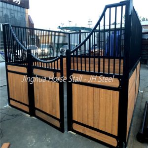 Swivel Sliding Steel Stable Stall Prefabricated Wood Riding Doors