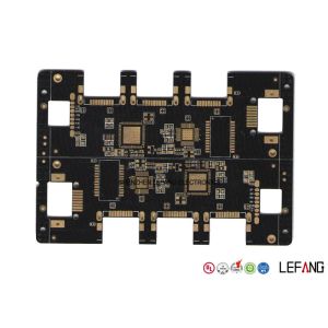 Multilayer Black PCB Circuit Board Automotive Electronic PCB Assembly UL