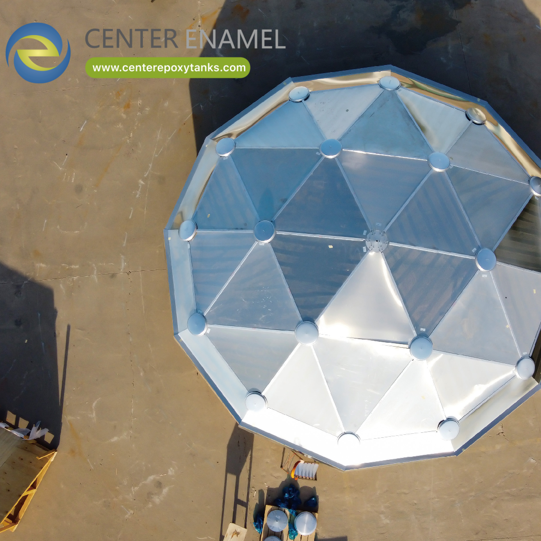 China Aluminum Dome Roof for Firefighting Water Tanks: Ensures a clean, reliable emergency supply on sale