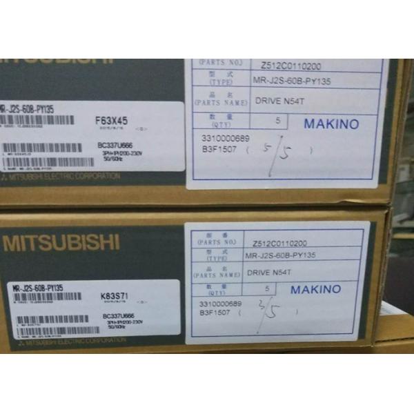 Quality Mitsubishi Electric 3.5KW MR-J2S-350B-PY135 Industrial AC SERVO AMPLIFIER Drive NEW in stock wholesale