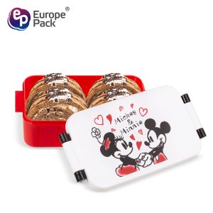 Portable Dustproof Kids Plastic Lunch Boxes Toddler Lunch Containers