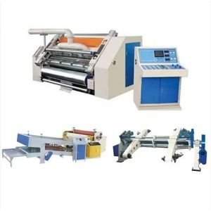 Single Facer Corrugated Mill Roll Stand Carton Box Making Machine Packaging Type