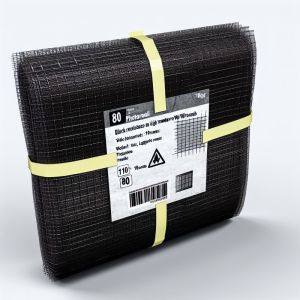 High Temperature Fiberglass Mesh 10x10 Mesh 80g/m2 Twill Woven