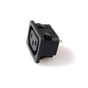 LZ - F - 2 C13 3P Female Power Socket With Snap - In Ac Power Socket