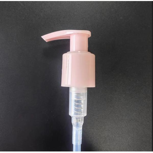 Pink Clip Lock Lotion Dispenser Pump 24/410 28/410 Spring Internal For Shampoo