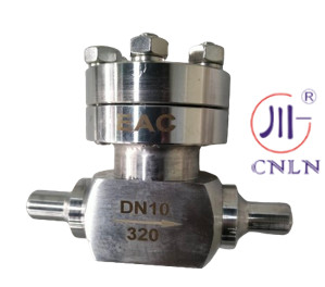 High Pressure Cryogenic Globe Shut Off Valve With EAC ISO CE Certificated