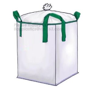Virgin Polypropylene PP Woven Big Bulk Bag Jumbo Bag FIBC For Packing Sand 1 Ton 1.5 Ton 2 Ton Made In, bagease, pack